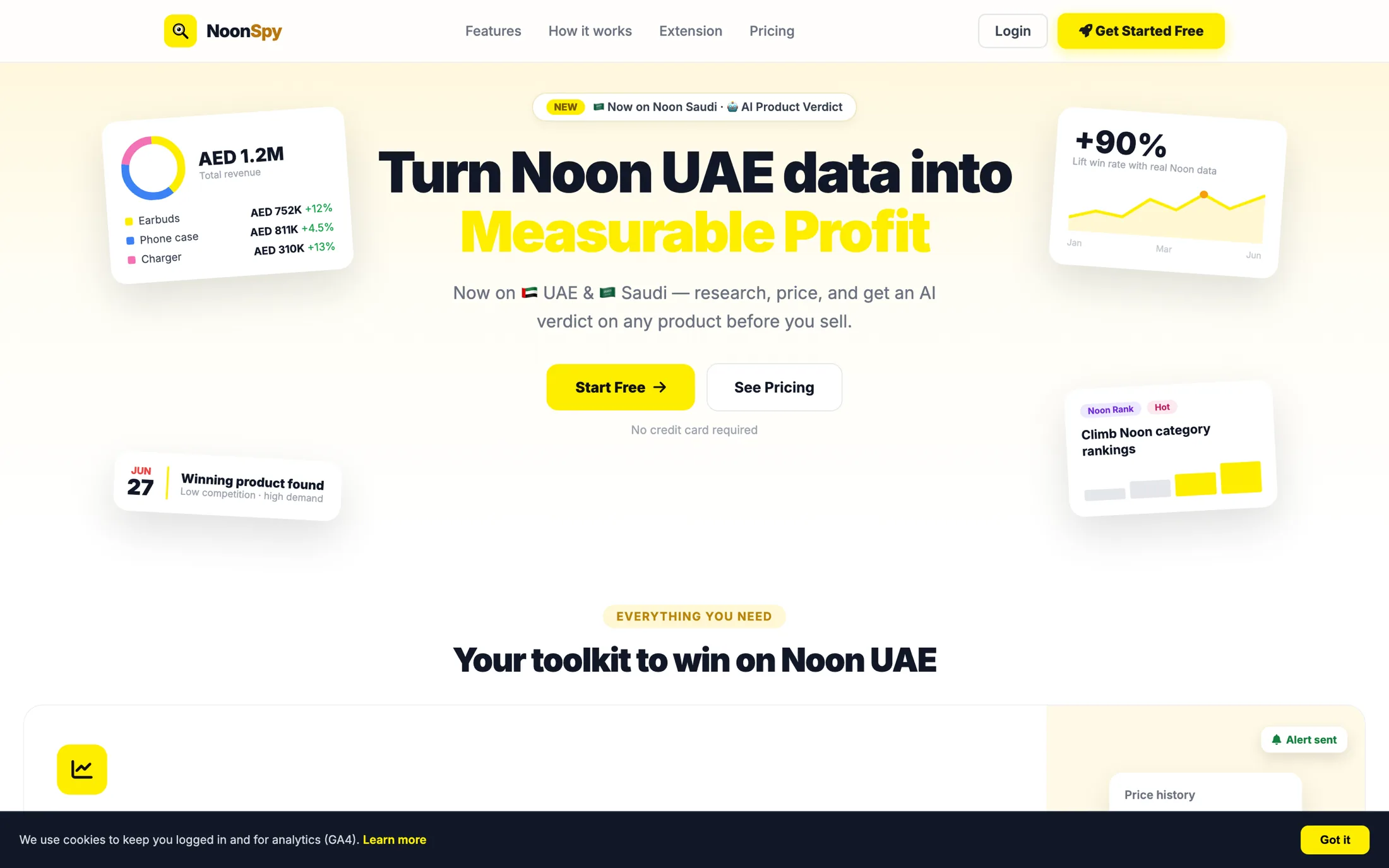 NoonSpy — website